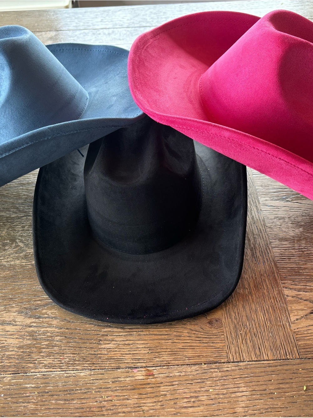 Vegan Suede Cowboy Hat